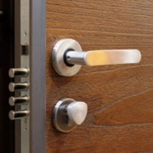 歐式橢圓把手.四栓防爆鎖