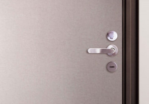 防水防污門 6│紅鐵砂色